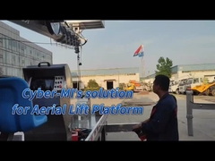 Các giải pháp nâng máy bay được tùy chỉnh nền tảng hoạt động thông minh cho máy móc không đường